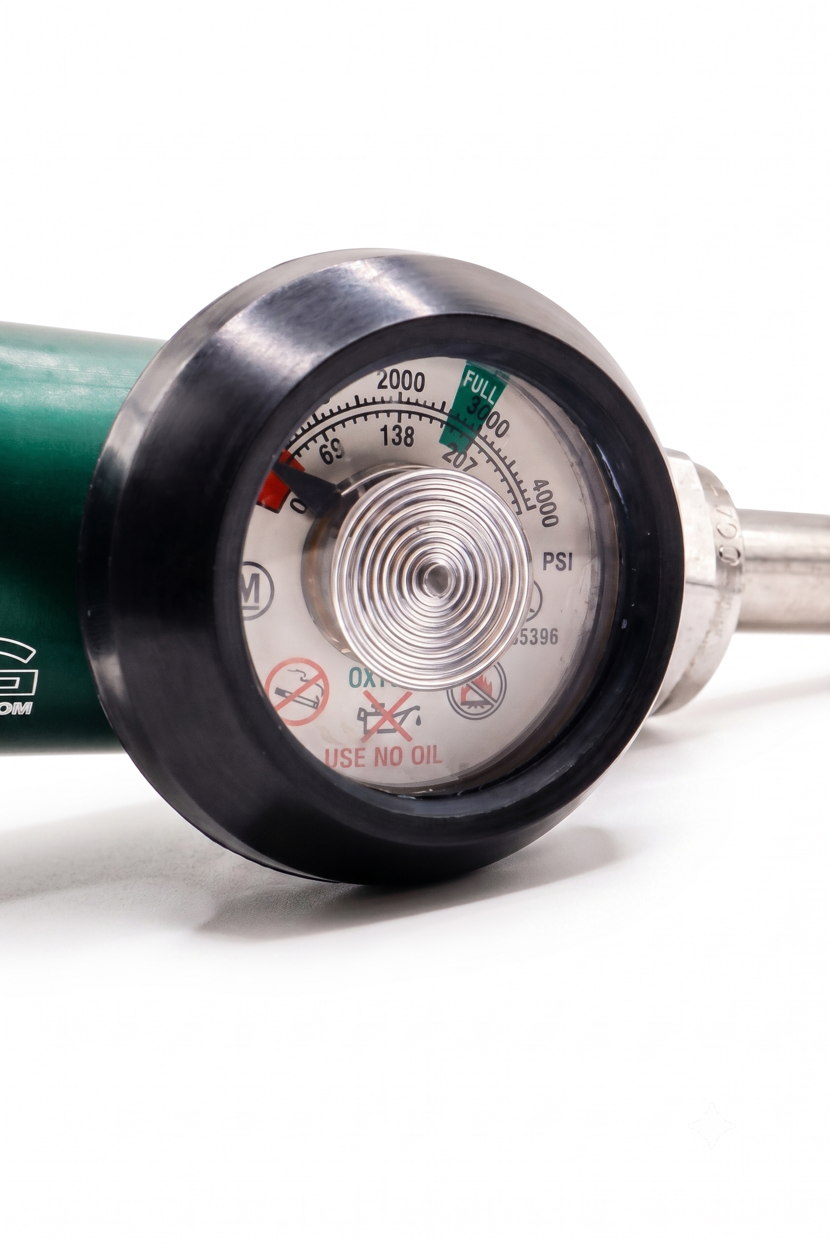Regulador de Oxígeno Tipo Click TRG (CGA) – Alto Flujo 4000 PSI - Imagen 2