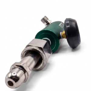 Regulador de Oxígeno Tipo Click TRG (CGA) – Alto Flujo 4000 PSI